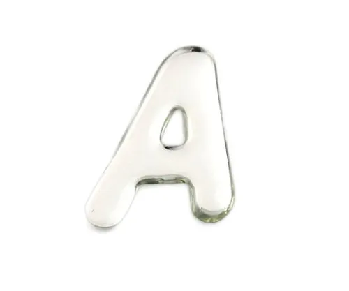 61-7427-75　Silver Metal Characters A 35mm x 1mm　SM35-A