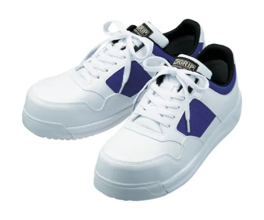 67-3128-55　JSAA Class A Certified Super Anti-Slip Sneakers with Toe Box White 22.0 cm　MPH610-W-22.0