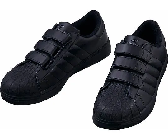 64-0989-13　Safety Shoes Velcro Black 22.0 cm　S5172