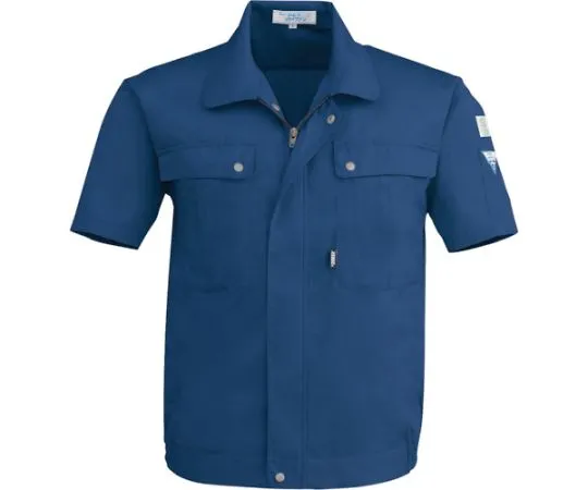 65-8524-10　Short Sleeve Blouson Navy 3L　9291-10-3L