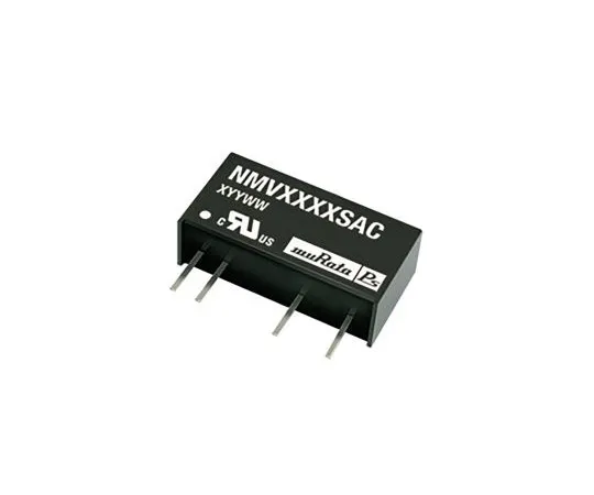 63-4870-39　Murata Power Solutions NMV 1W Isolated DC-DC Converter Through Hole, Voltage in 4.5 → 5.5 V dc, Voltage out 5V dc　NMV0505SAC