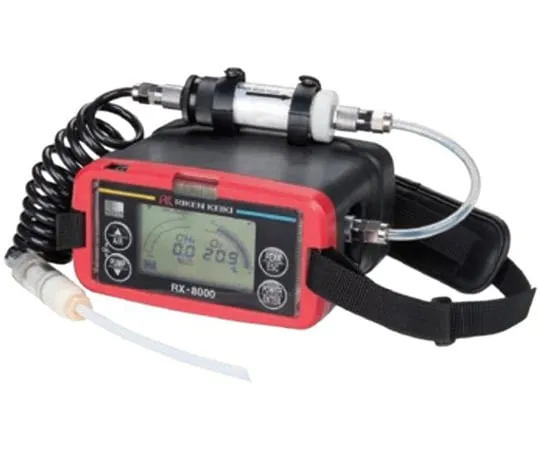 64-9698-07　Portable Gas Monitor Lithium Type HC: 100%LEL & vol%/O2:0-40vol%　RX-8000