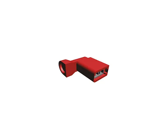 63-4743-48　TE Connectivity Ultra-Fast .187 Series Insulated Crimp Flag Terminal, 0.3mm² to 0.9mm², 22AWG to 18AWG, Red, Tin Plated　2-520335-2