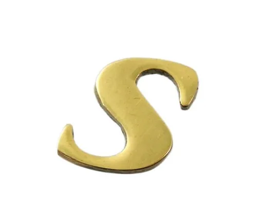 61-7430-69　Brass Gold Characters Large Characters S　QL20-S
