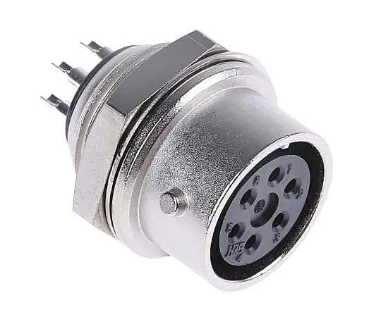 63-4682-24　Hirose RM Series Miniature Panel Mount Connector, 6 contacts Socket　RM12BRD-6S(81)