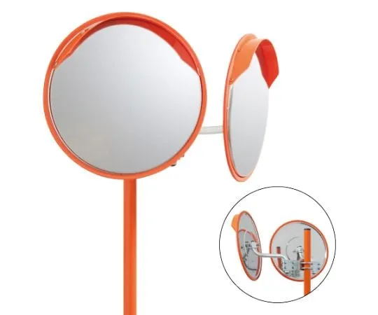 62-6115-55　Curve Mirror 320 mmφ/W with Pole　869-19