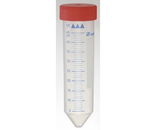 63-2978-22　V Bottom Centrifuge Tube Red Cap 50ml　62.548.004