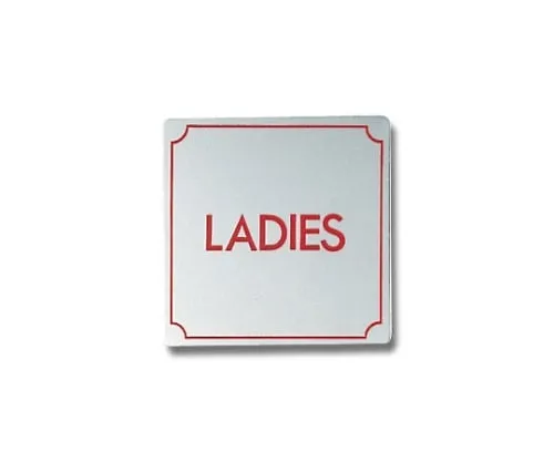 61-7436-96　LADIES 80mm x 80mm x 1mm　KS895-2