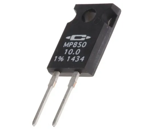 63-4704-31　Caddock 10Ω 50W Fixed Resistor ±1% -20 → +50ppm/°C　MP850-10R-1%