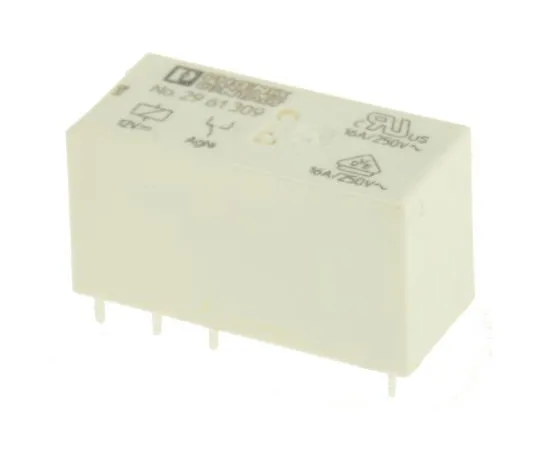 63-4840-45　Phoenix ContactREL-MR- 12DC/21HC SPDT Non-Latching Relay PCB Mount, 12V dc Coil, 16A　2961309