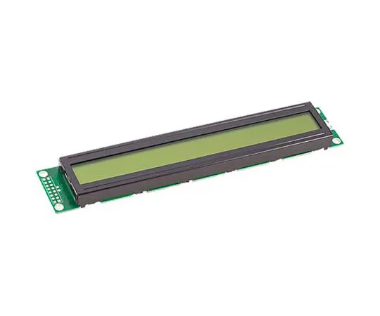 63-4681-51　Fordata FC4002B00-FHYYBW-51LE FC Alphanumeric LCD Alphanumeric Display, Green, Yellow on Yellow-Green, 2 Rows by 40　FC4002B00-FHYYBW-51LE