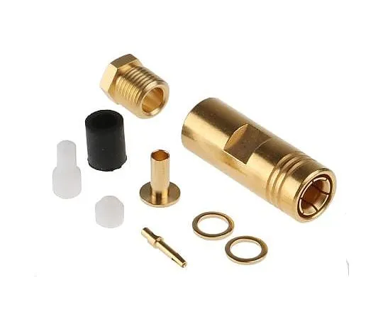 63-4765-86　Radiall Cable Mount SMB Connector, 50Ω Impedance, Clamp Termination, RG174, RG179, RG187, RG188, RG316 cable type　R114005000W