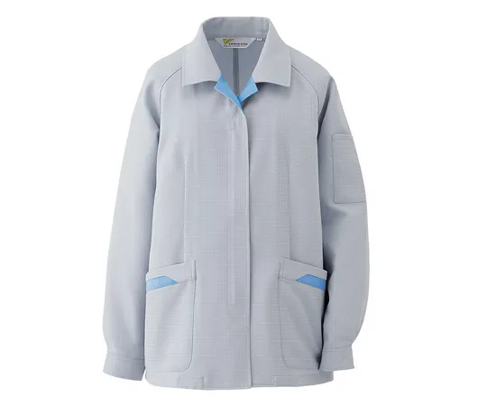 65-1264-06　Ladies Work Clothes, VERDEXCEL Smock Silver Gray 7 VEL71-UE-7　VEL71-UE-7