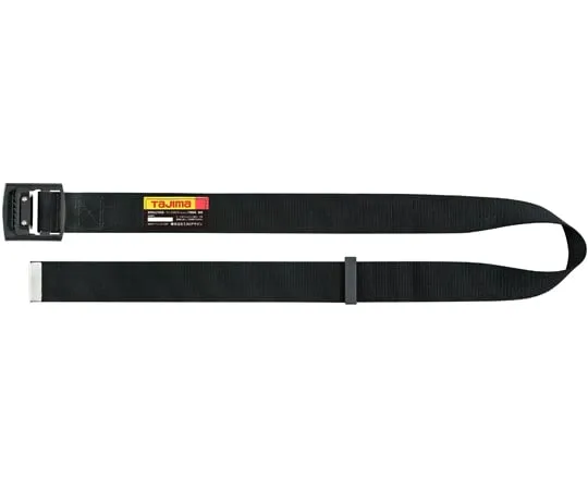 67-0337-35　Waist Belt Aluminum One Finger Black Buckle L Black　BABL145-BK
