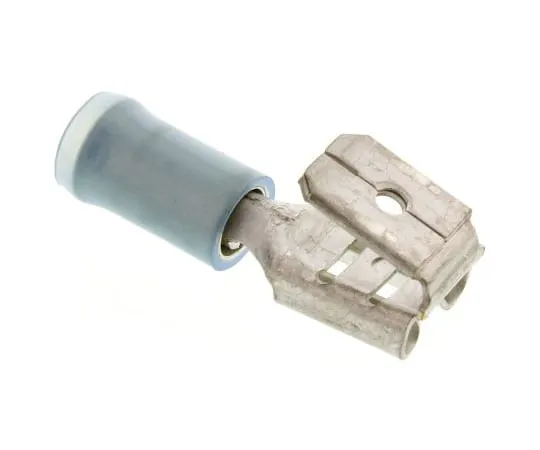63-4799-74　TE Connectivity PIDG FASTON .250 Series Insulated Crimp Piggyback Terminal, 6.35 x 0.81mm, 1mm² to 2.5mm², 16AWG to　9-160463-2