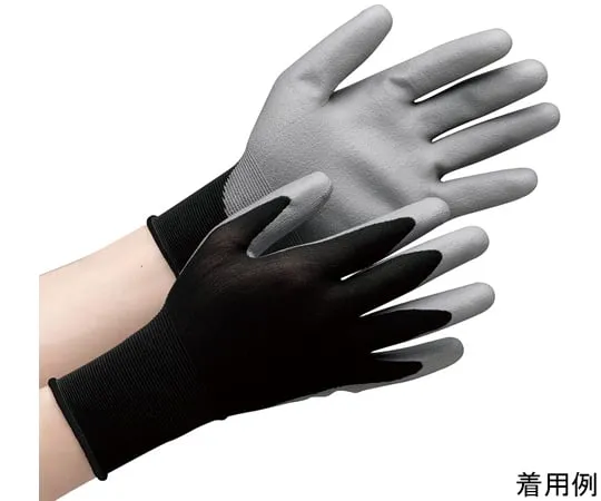 67-6632-12　Work Gloves, Thin Type, for Assembly and Inspection, SS Size (10 Pairs)　NPU-150B-SS