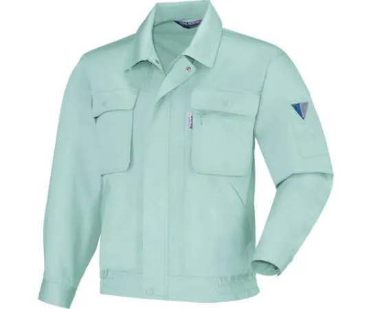 65-8337-62　Long Sleeve Blouson Green 3L　1444-60-3L
