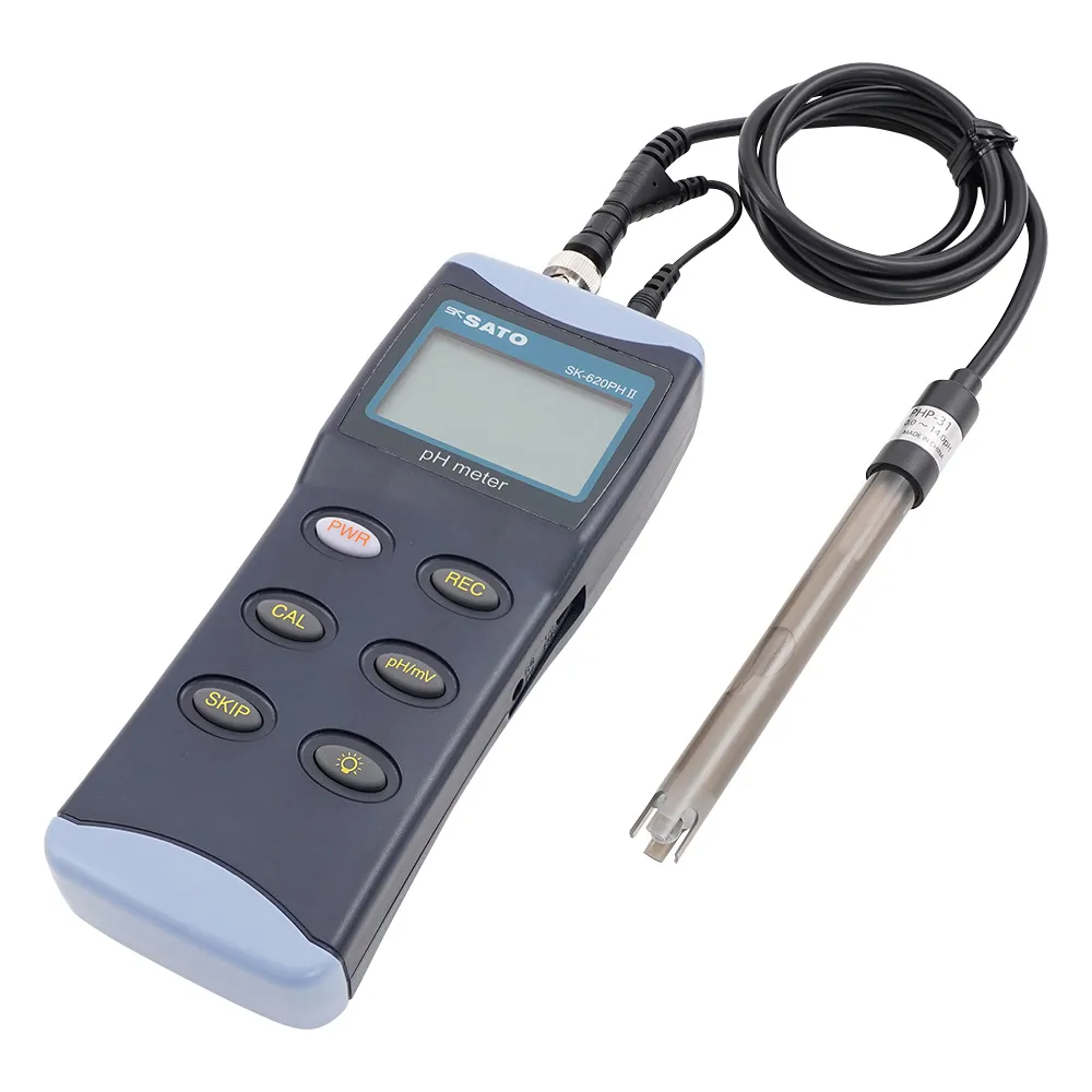 2-5973-21-20　［Discontinued］Handy Type pH Meter with Calibration Certificate Included　SK-620PHII
