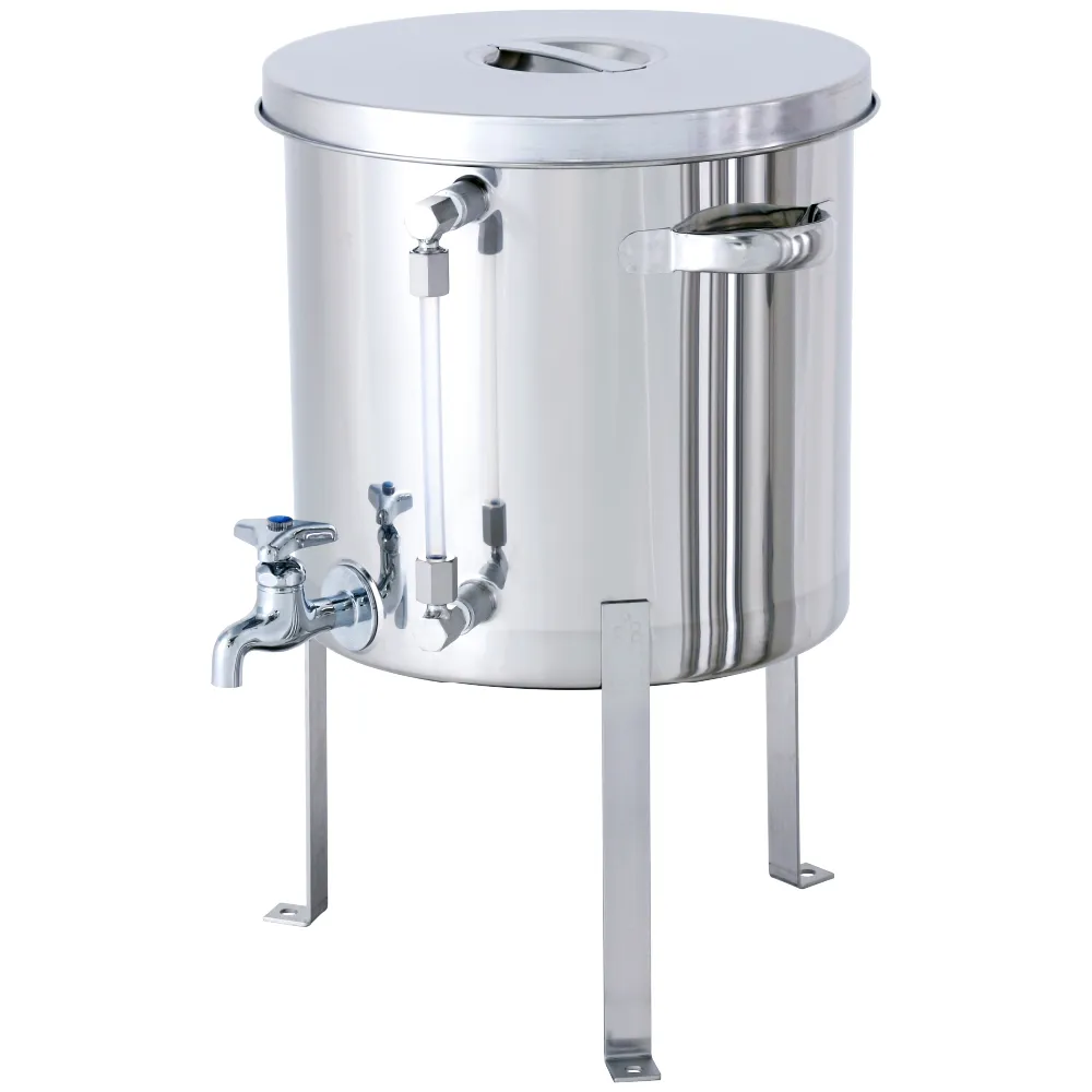 63-1207-09　General Purpose Container with Level Gauge and Faucet  20L with Leg　ST-W-LV-FL-30