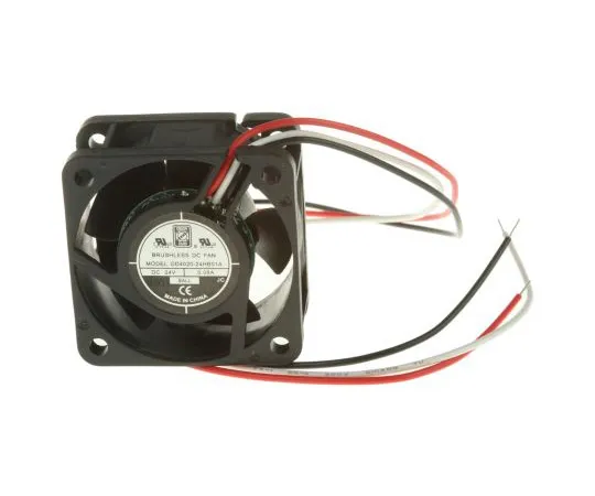 63-4894-09　RS PRO Axial Fan, 40 x 40 x 20mm, 9cfm, 2.16W, 24 V dc　619-7065