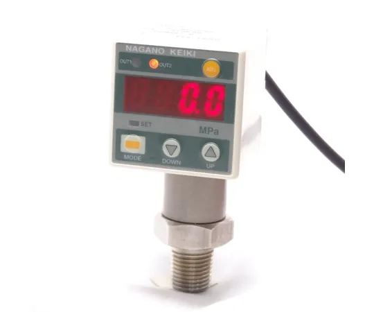 65-4315-06-20　General Industrial Digital Pressure Gauge with 0.5 MPa with Inspection Certificate　GC61-174