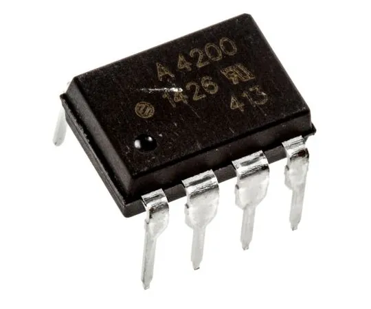 63-4876-44　Broadcom, HCPL-4200-000E DC Input Logic Gate Output Optocoupler, Through Hole, 8-Pin PDIP　HCPL-4200-000E