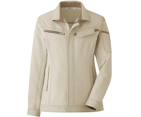 65-1264-97　Ladies Work Clothes, VERDEXCEL Jumper Ivory 7 VEL520-UE-7　VEL520-UE-7