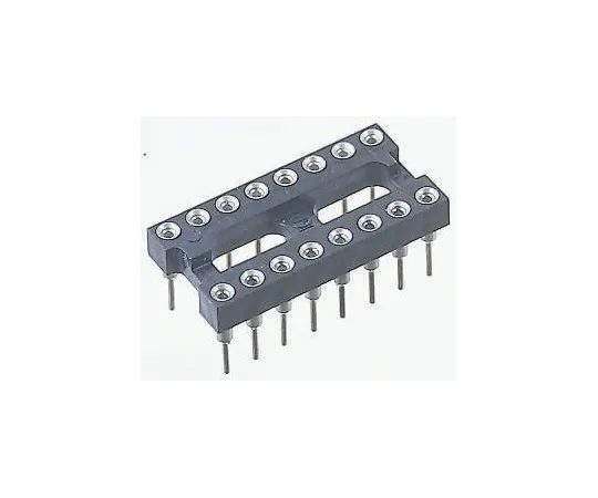 63-4723-08　Winslow 2.54mm Pitch Vertical 24 Way, Through Hole Turned Pin Open Frame IC Dip Socket, 5A　W30524/3TTRC