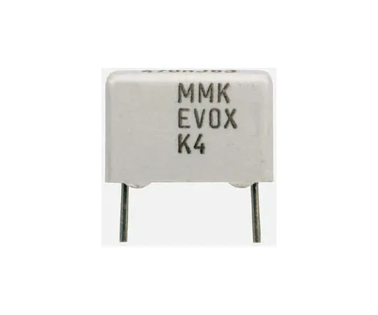 63-4756-61　KEMET 1μF Polyester Capacitor PET 40 V ac, 63 V dc ±5% MMK Series Through Hole　MMK10105J63A02L4BULK