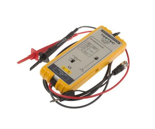 63-4736-46　［Discontinued］Testec TT-SI 9002 Oscilloscope Probe, Probe Type: Active, Differential 25MHz 1kV 1:20, 1:200　SI-9002