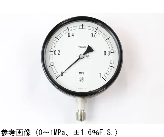 65-4305-91-20　Sealed Pressure Gauge (150Φ) Vertical A Frame with 0.6 MPa Inspection Certificate　BG12-143