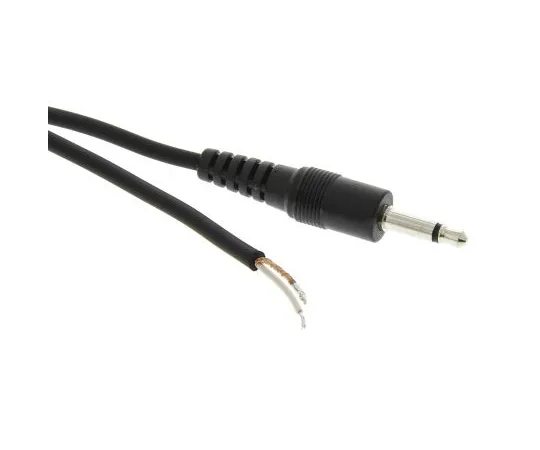 63-4898-14　Switchcraft 3.5 mm Mono Male Jack to Stripped & Tinned Audio Cable Assembly　32HR07884X