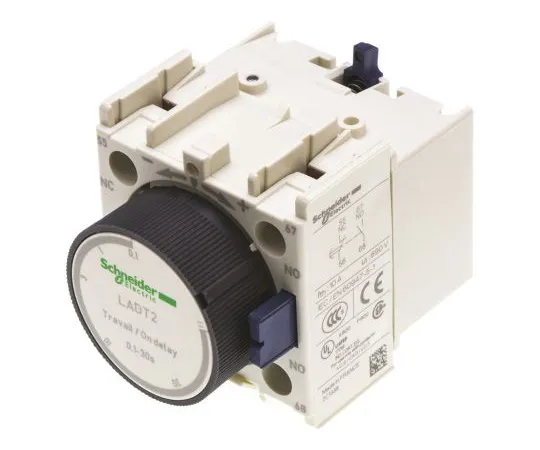 63-4782-89　TeSys D Series Analogue (ON Delay) Pneumatic Timer, Range 0.1 → 30s, NO/NC Contacts　LADT2