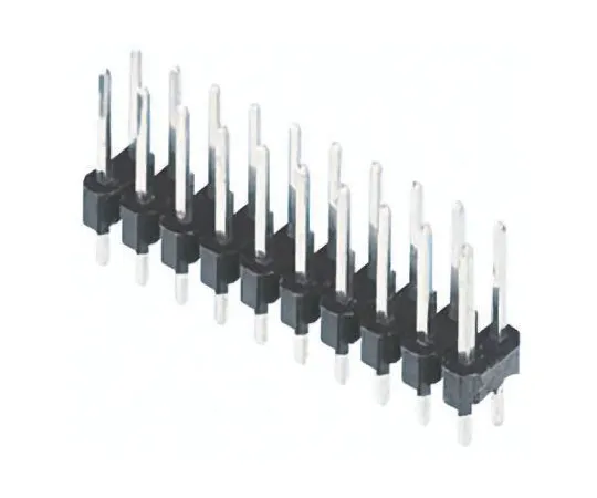 63-4934-63　TE Connectivity AMPMODU MOD II, 20 Way, 2 Row, Straight Pin Header　1-826925-0