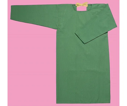 65-1693-29　Gooden CS® Flame Retardant Apron with Sleeves Length 100 x Sleeve Length 48 x Hem Circumference 95 cm　EMA57