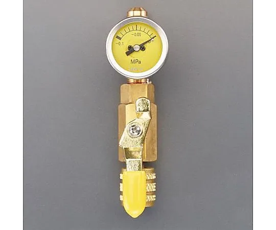 64-2193-64　［Discontinued］Vacuum gauge (with ball valve)　EA106BG-21