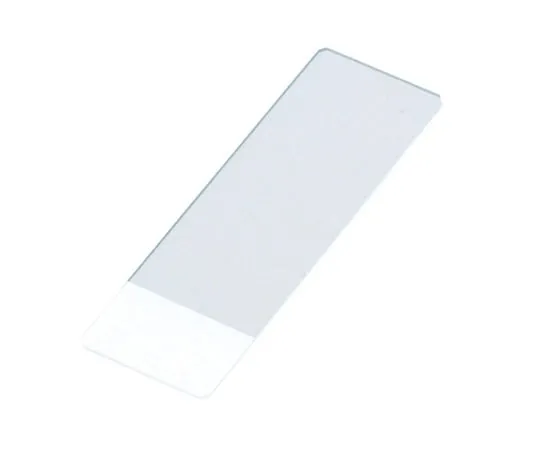 1-6376-01　Antistripping Coat Slide Glass (MAS-GP Type A) 26 x 15mm White 100 Pieces　S9901