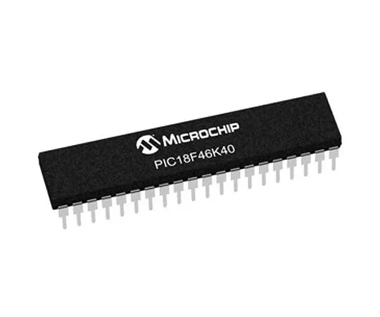 63-4682-49　Microchip PIC18F46K40-I/P, 8bit PIC18 Microcontroller, 64MHz, 64 kB Flash, 40-Pin DIP　PIC18F46K40-I/P