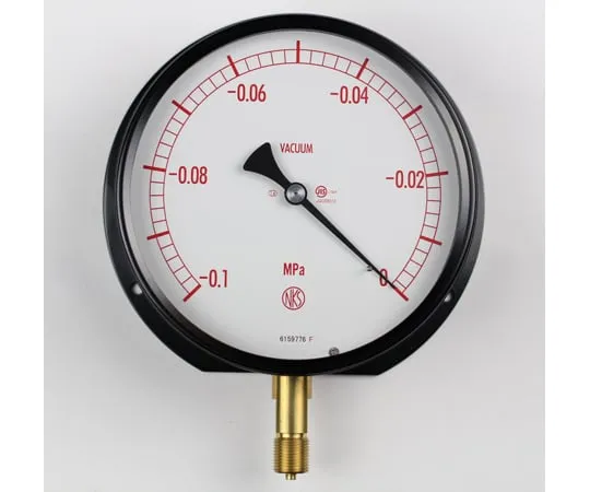 65-4305-78　Sealed Pressure Gauge (150Φ) Vacuum Gauge (Negative Pressure Gauge) Vertical B Frame -0.1~0 MPa　BG10-231