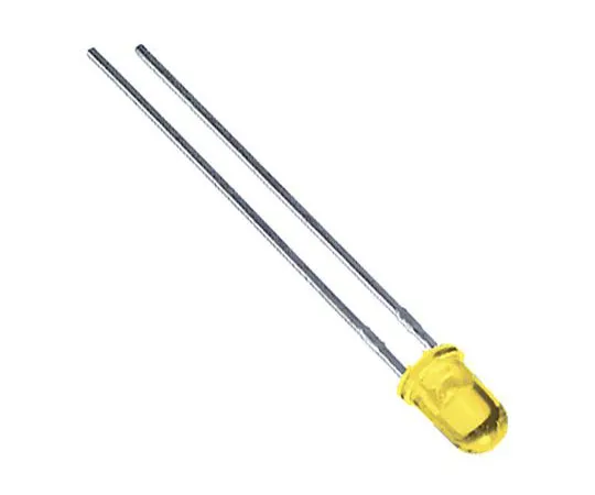 63-4738-47　3 V Yellow LED 5mm Through Hole, Ledtech L03R5000H1D1　L03R5000H1D1