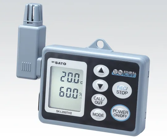 1-7793-03　［Discontinued］DATALOGGER(R) SK-L200THIIα (Thermo-Hygro Integrated Type)　SK-L200THII