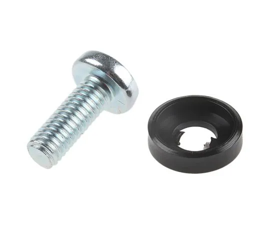 63-4818-78　10 piece Steel Screw/Bolt & Washer Kit, M6　484-8373