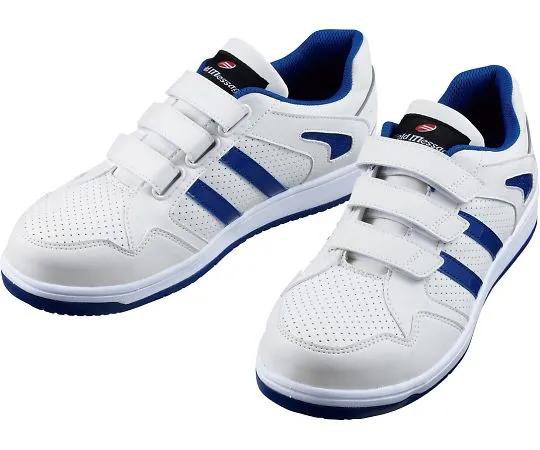 64-0985-03　Safety Shoes Velcro White 23.0 cm　S2152
