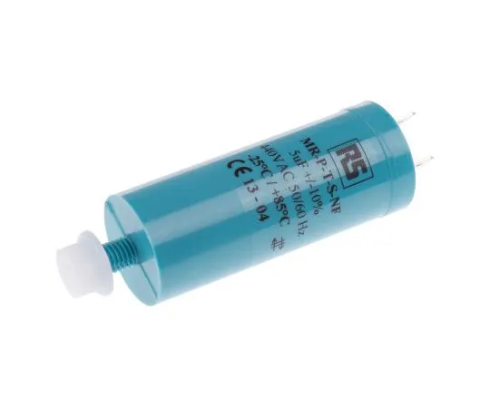 63-4722-71　RS Pro 5μF Polypropylene Capacitor PP 440V ac ±10% Tolerance Screw Mount　196-4551