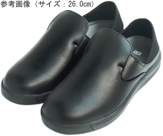 64-8205-25　2WAY Cook Shoes for Kitchen TUFTOP 4121 BLACK 23.0cm　155356