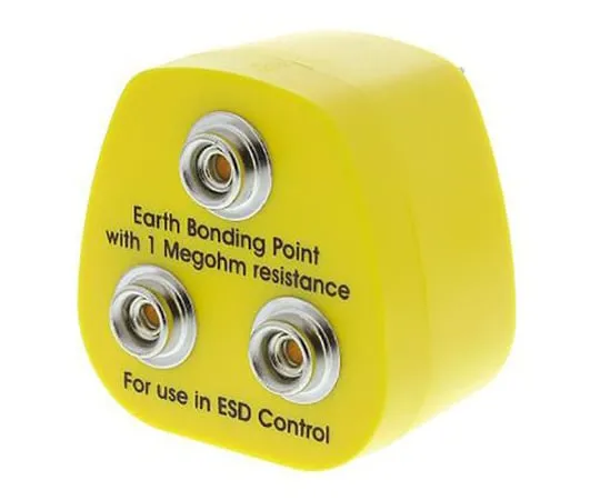 63-4756-73　RS PRO ESD Earth Bonding Plug With 10 mm Stud x 3　298-3878
