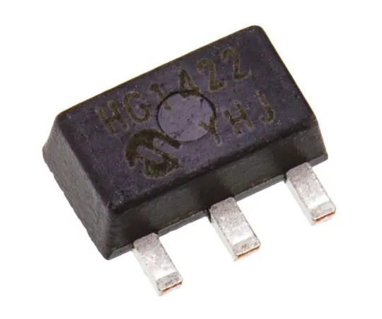 63-4934-40　Microchip LDO Regulator, 250mA, 3.3 V, ±0.4% 3-Pin, SOT-89　MCP1702T-3302E/MB