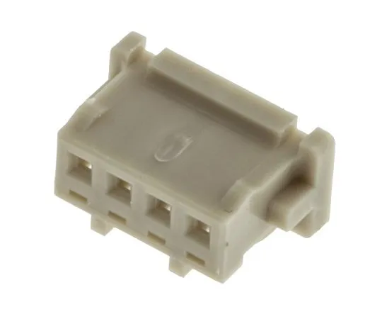 63-4660-57　Connector Housing Male 4 Pole 1 Row 1.25 mm DF13 Series 1 Bag (100 Pieces)　DF13-4S-1.25C