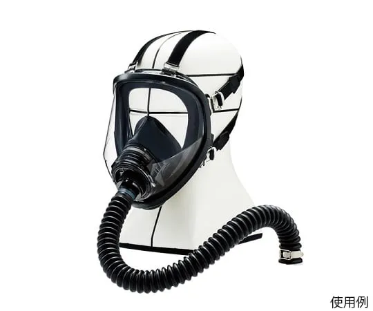 8-5034-11　Isolated Gas Mask (For High Concentration 2.0% Or Less) With Facepiece　GM161-2