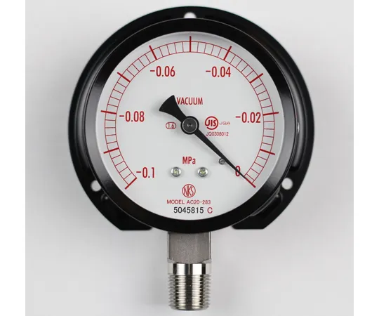 65-4279-98　Normal Pressure Gauge (Φ75) Vacuum Gauge (Negative Pressure Gauge) Vertical B Frame -0.1~0 MPa　AC20-283